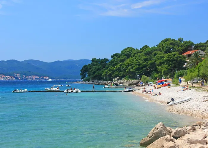 With Parking Space Orebic, Peljesac - 14834 公寓